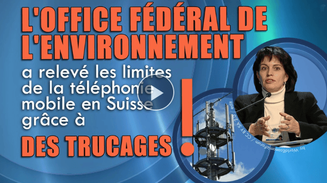 L'Office fédéral de l'environnement a relevé les limites de la téléphonie mobile en Suisse grâce à des trucages !