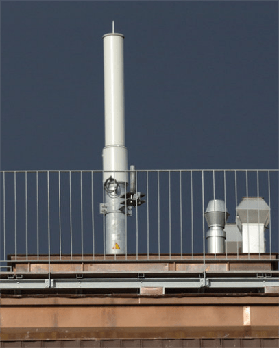 Tri-Sector - Slimpole Antennen für 2G, 3G, 4G - sind Antennen eingepackt in ein Rohr
