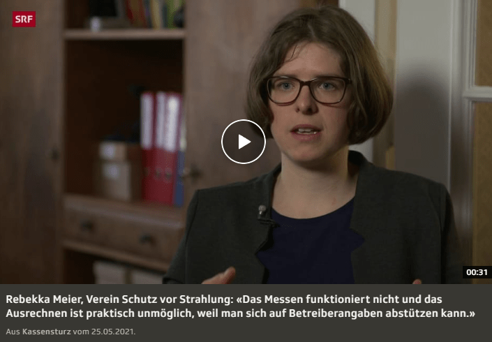 Rebekka Meier, Präsidentin des Vereins Schutz vor Strahlung - 5G Richtlinien "Das ist ein Buebetrickli"