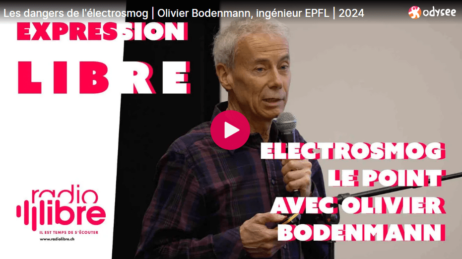 Les dangers de l'électrosmog - Olivier Bodenmann