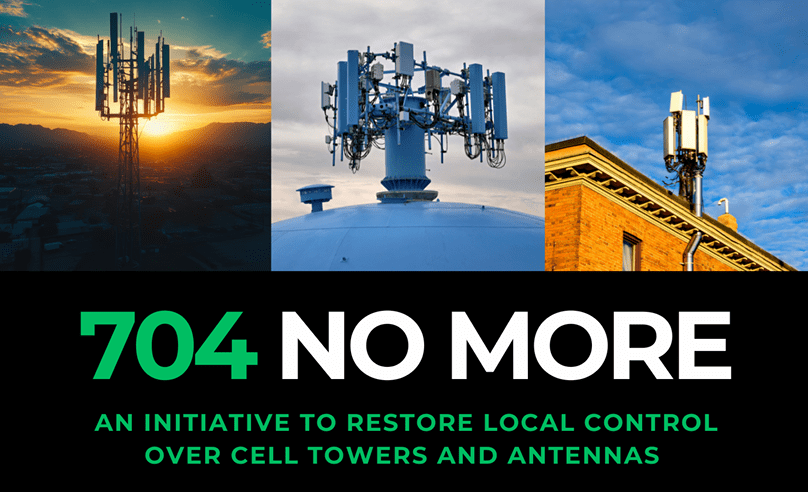 704 No More - An Initiative to Protect Children’s Health by Restoring Local Control of Cell Towers and Antennas.