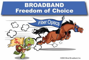 Broadband Freedom of Choice
Fiber Optics vs 5G race