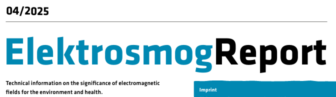 ElektrosmogReport - Issue 4/2025 (English)