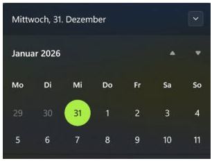GH-Silvester 2025 calendar 31dec2025