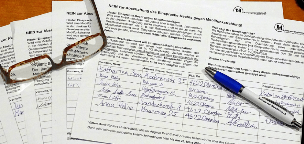 Das Antennenflut-Gesetz muss sofort gestoppt werden! - Jetzt unterzeichnen!
