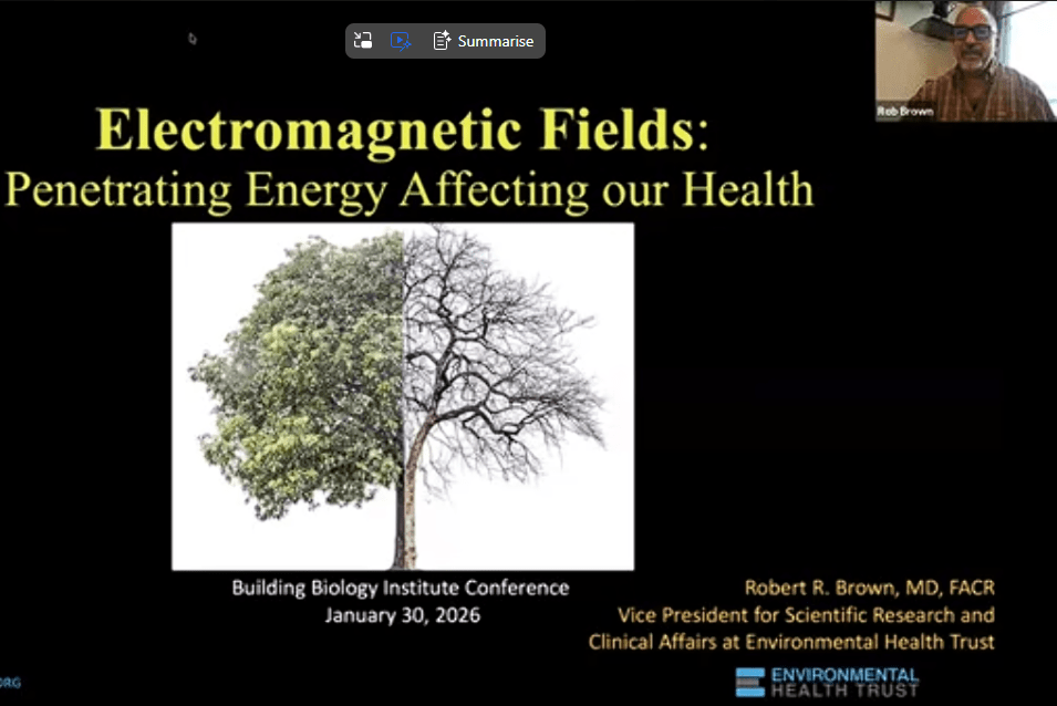 Electromagnetic Fields: Penetrating Energy Affecting our Health - Robert Brown - EHT
