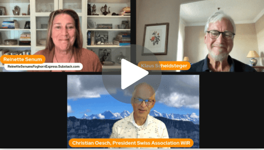 Reinette Senum  speaks with Swiss activist Christian Oesch and German filmmaker Klaus Scheidsteger to discuss their groundbreaking documentary "Digital Dilemma.