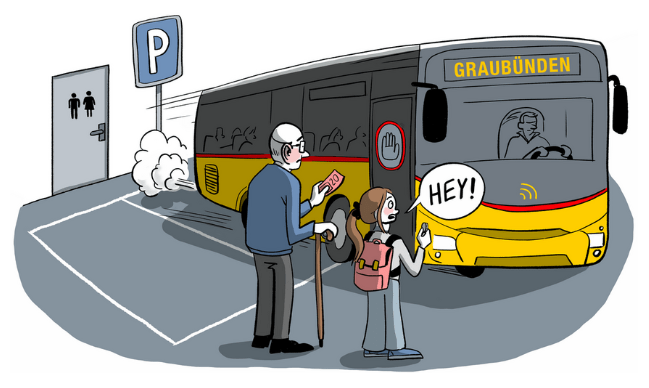 Bezahlung im öffentlichen Nahverkehr mit Bargeld