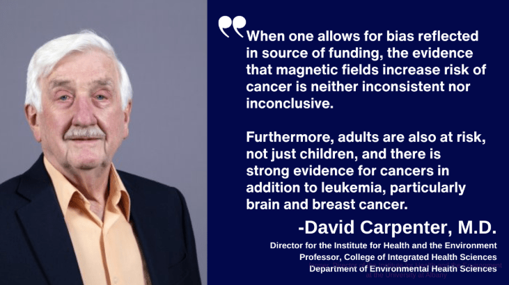 ICBE-EMF - David Carpenter M.D.
Power Lines, EMF, Childhood Leukemia, and Public Health