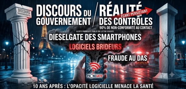 PhoneGate - 10 ans apres - l'opacite logicielle menance la sante