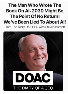 Stuart Russel - 2030 might be the point of no return