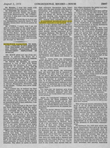 1976 Congressional Testimony Acknowledges Microwave Radiation Hazards - page 25087
