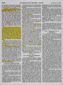 1976 Congressional Testimony Acknowledges Microwave Radiation Hazards - page 25088