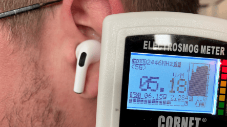 Vorsicht bei Kopfhörer, Headsets, Airpods,etc. mit Bluetooth,